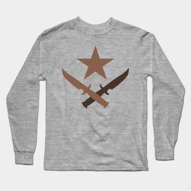 Terrorist logo Long Sleeve T-Shirt by cristianvan